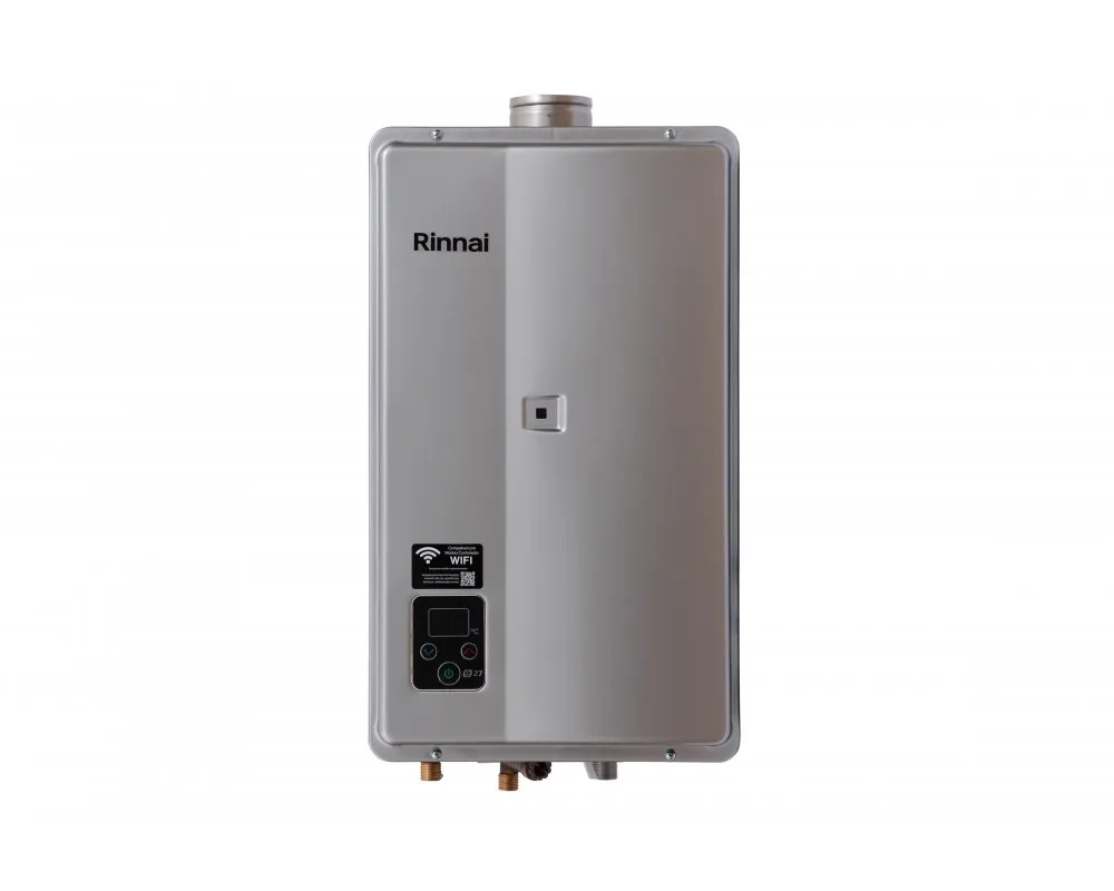 Aquecedor a gás Rinnai E27 — Prata