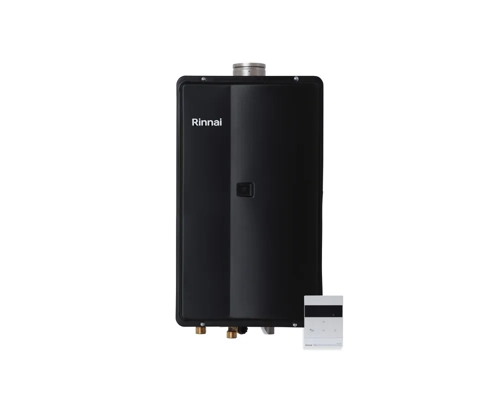 Aquecedor a gás Rinnai E35 FEA — Preto